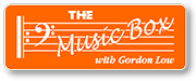The Music Box animated logo 